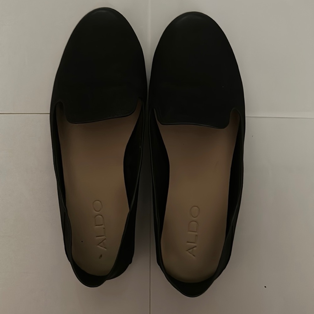 Aldo black loafer